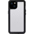 White Carbon Fiber Specialty Texture Material iPhone 15 Plus Waterproof Case